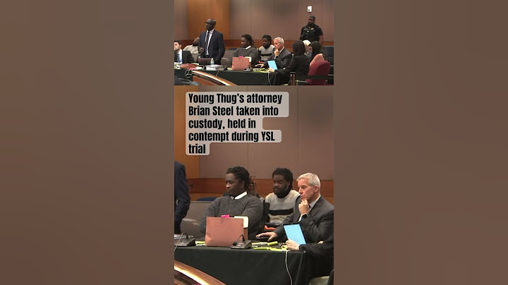 Young Thug’s attorney taken into custody, held in contempt during YSL trial