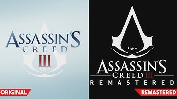Assassins Creed 3 Original Vs Remastered Side by Side Comparison (AC3)