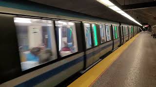 Metro Montréal Azur À Monk Station 2022 All The Way