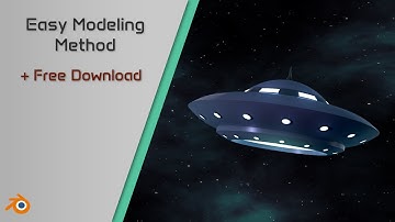 Quick and Easy Low Poly Spaceship in Blender