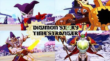 MedievalGallantmon Evolution, Special Skill & Win Screen - Digimon Story Time Stranger