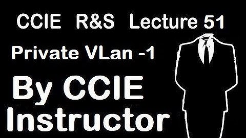 Private vlan theory | CCIE R&S Lecture 51 | WhatsApp +91-935-139-3754