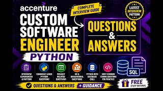 Accenture Custom Software Engineer Interview Questions & Answers | Real Interview Experience 2026