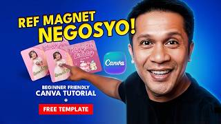 Paano Gumawa ng Custom Ref Magnet sa Canva (FREE TEMPLATE!) | Small Business Idea 2026 screenshot 5