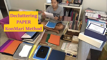 KONMARI - PAPER [DECLUTTERING AND ORGANIZATION / Cleaning Motivation / Time Lapse / 2019]