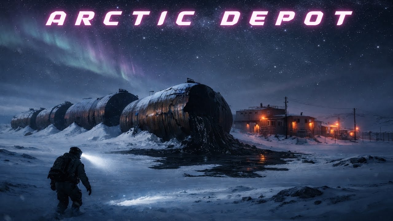 Arctic Depot: Lovecraftian Horror Soundscape, Sci Fi Winter Ambience [Focus, Sleep & Relaxation]