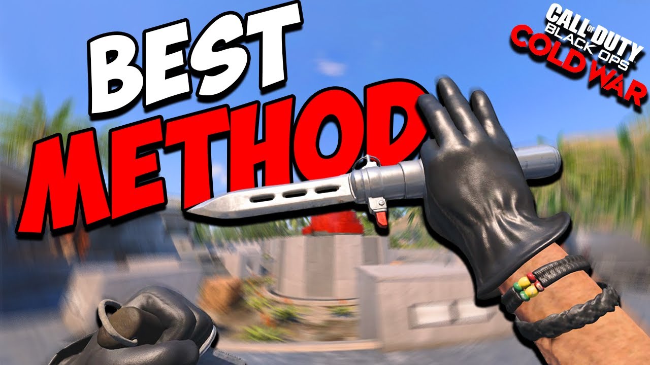 the FASTEST way to get CAMOS for the BALLISTIC KNIFE (Road to Dark Matter Ballistic Knife)