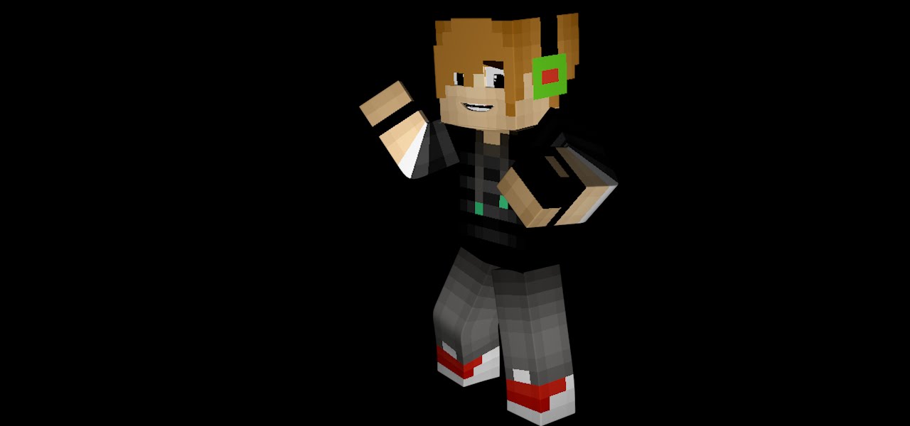 Cinema 4D R14 Tutorial-How to make a minecraft skin render!