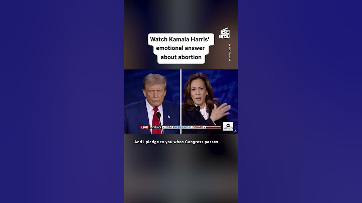 Kamala Harris Discusses Women Being Denied Reproductive Care