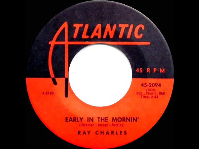 Obejrzyj 1958/1961 Ray Charles - Early In The Mornin’ (mono 45 version) w YouTube