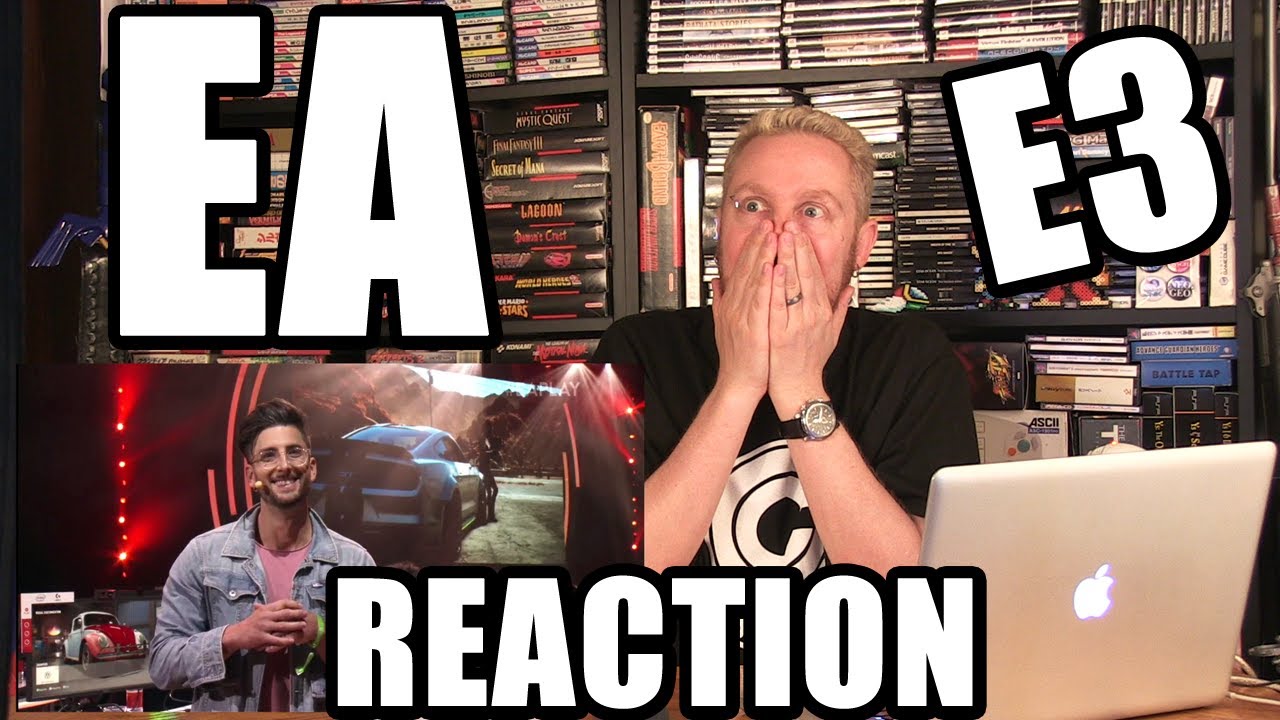 Thumbnail for EA E3 REACTION WOWZERS - Happy Console Gamer