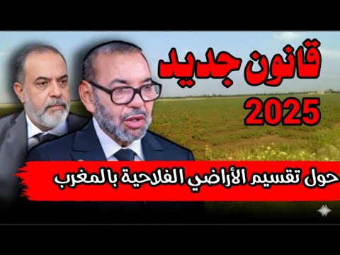 قانون جديد حول تقسيم الأراضي الفلاحية بالمغرب