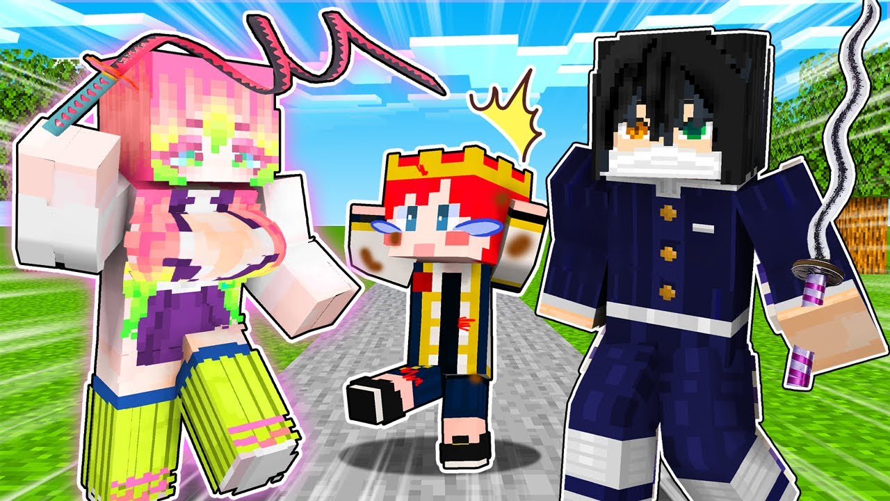 柱と修行して最強の鬼を退治するマインクラフト『鬼滅の刃 柱稽古編』【 マイクラ / Minecraft 】