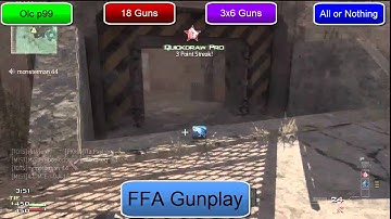 MW3 NEW Game Modes - All or Nothing, Gun Game & One In The Chamber