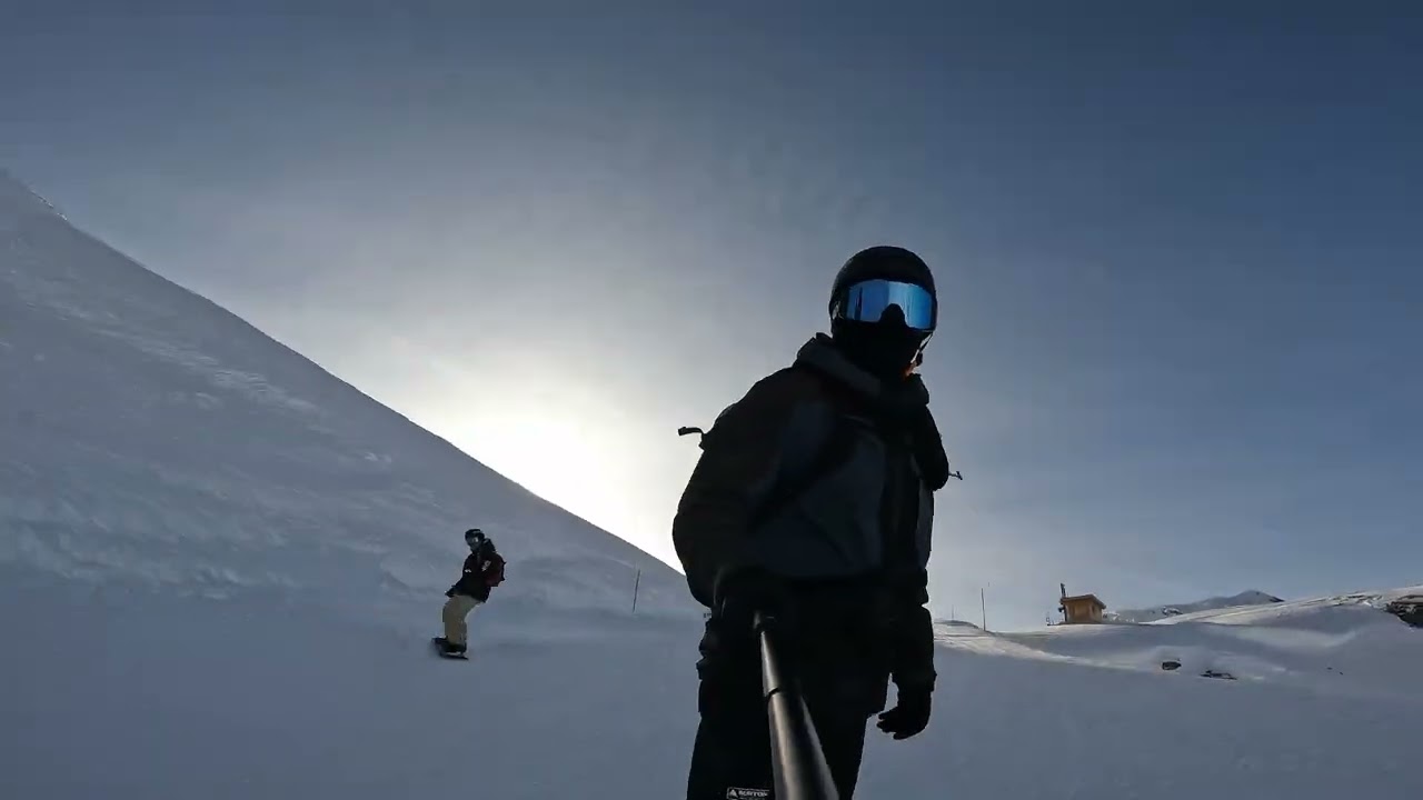 Les Arcs Paradiski: (France) Grand Col 2832 m Snowboarding 2026