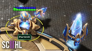 PartinG's DOUBLE CANNON RUSH  - Starcraft 2