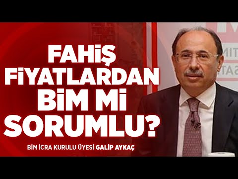 Fahiş Fiyatlardan BİM mi Sorumlu? | BİM İcra Kurulu Üyesi Galip Aykaç | Gün İzi Haber