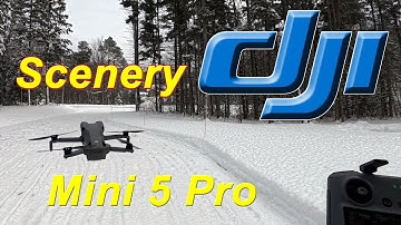 DJI Mini 5 Pro - Waypoints in the Snow - Boyd Lake 1