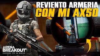 FUI ARMERIA CON AX50 Y CORONAMOS 👑 *$1.000.000* DE PROFIT // ARENA BREAKOUT - MITEK