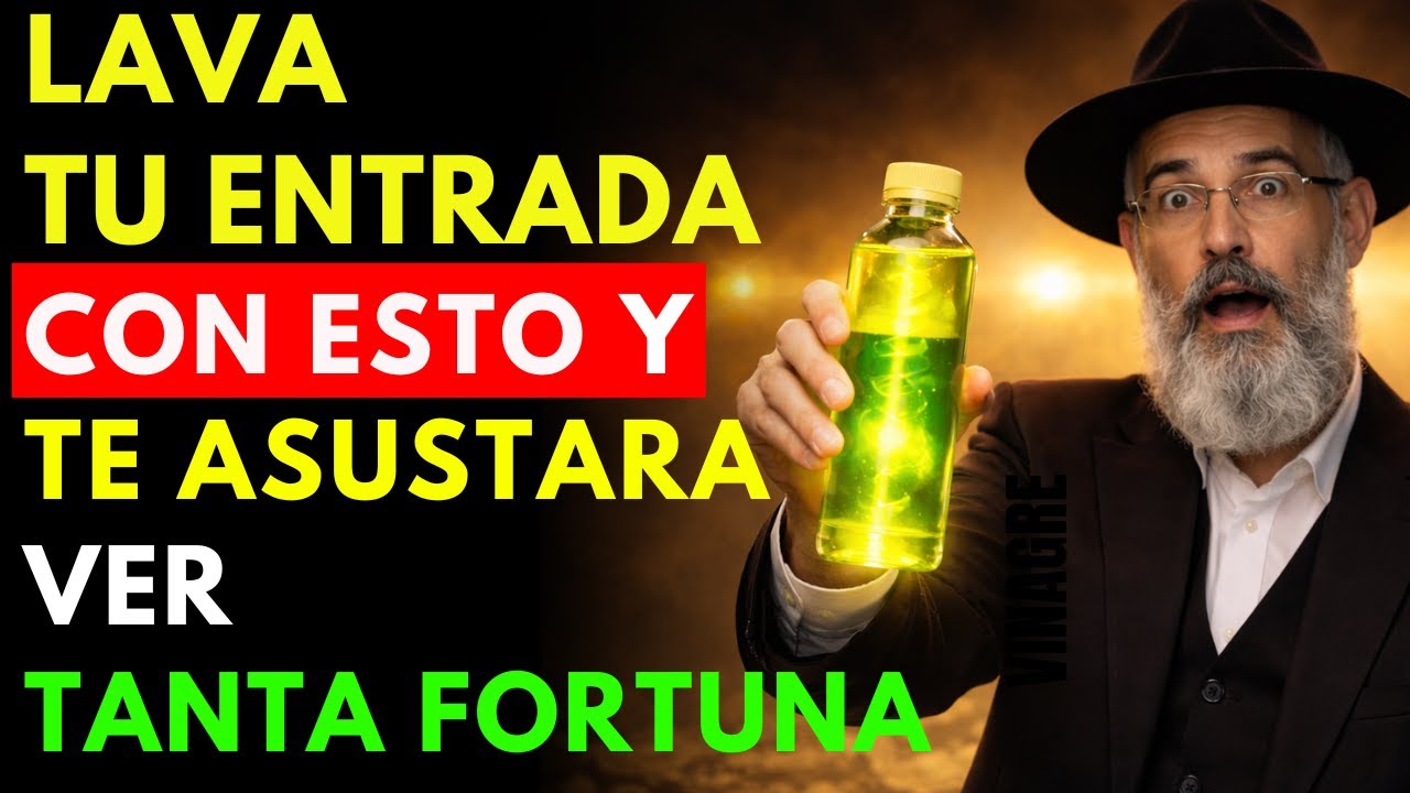 Lava La Entrada De Tu Casa Con Esto Y Aleja La Pobreza Para Siempre | Sabiduría Judía