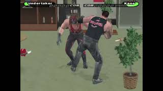 The Undertaker VS Kane - WWE SmackDown! 4 Shut Your Mouth XRGB-Mini Framemeister