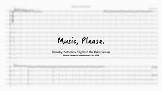 Rimsky-Korsakov's Flight of the Bumblebee (Sibelius Ultimate, NotePerformer 4.1 & NPPE)