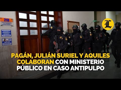 Pagán, Julián Suriel y Aquiles Christopher colaboran con Ministerio Público en caso Antipulpo