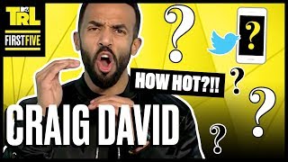 Craig David Has Quality Advice For His Younger, Twitter-Loving Self | First Five | TRL