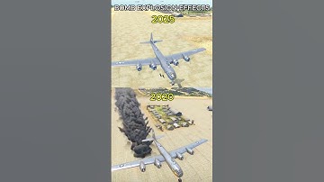 BOMB EXPLOSION EFFECTS - Old vs New (War Thunder)