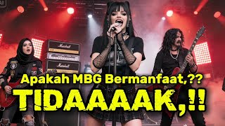 HENTIKAN MBG | Lagu Kritis Rock Metal  | Karya Gitaris Gadungan | Musik AI