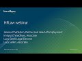 HRLaw webinar