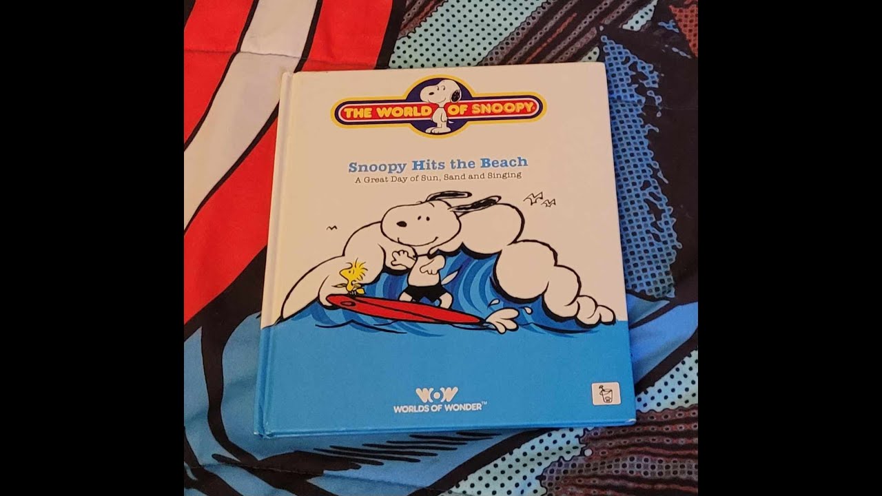 episode 463 snoopy hits the beach 1986 book on tape
