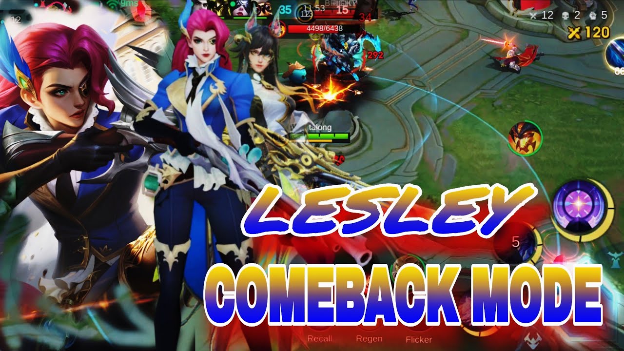 BAKIT MASYADO KANG NATUWA... LESLEY BUILD and GAMEPLAY 😤🔥 MLBB