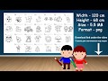 Free big coloring page english abc | Большая раскраска для детей английский алфавит