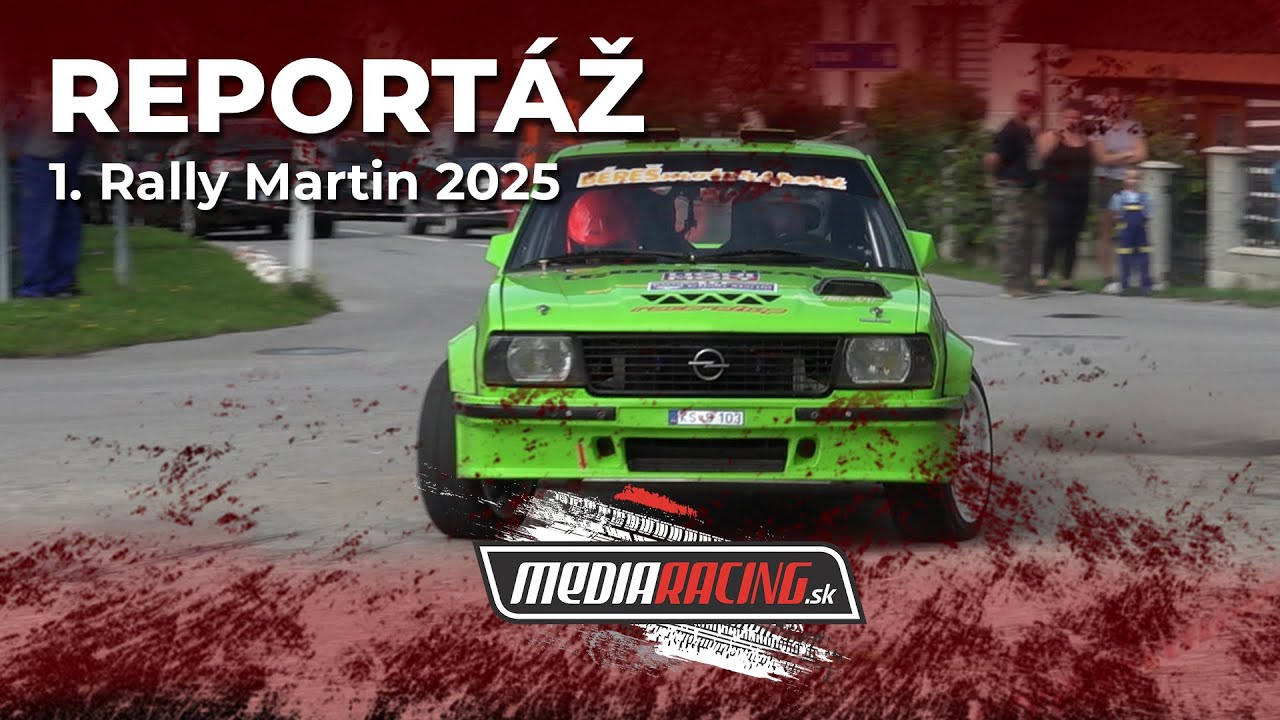 1. Rally MARTIN 2025 - Reportáž | Motorsport Media