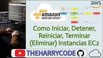 Curso AWS | Instancias - Como Iniciar, Detener, Reiniciar, Terminar (Eliminar) Instancias EC2 En AWS
