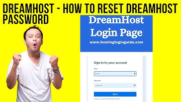 Dreamhost | How to Reset Dreamhost Password | Dreamhost Password Change | Recover Dreamhost Account