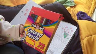 (( ASMR ))  Craft Time - coloring book flip through screenshot 3