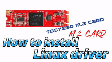 How to install the Linux driver for TBS7230