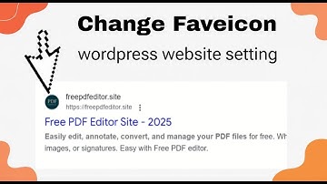 Add Favicon to WordPress Website | WordPress Tutorial 2025