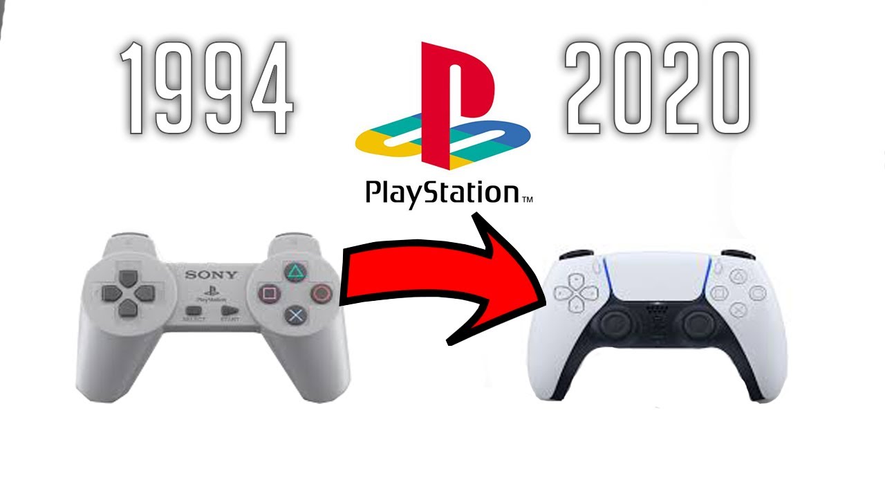 PlayStation Controller Evolution - YouTube