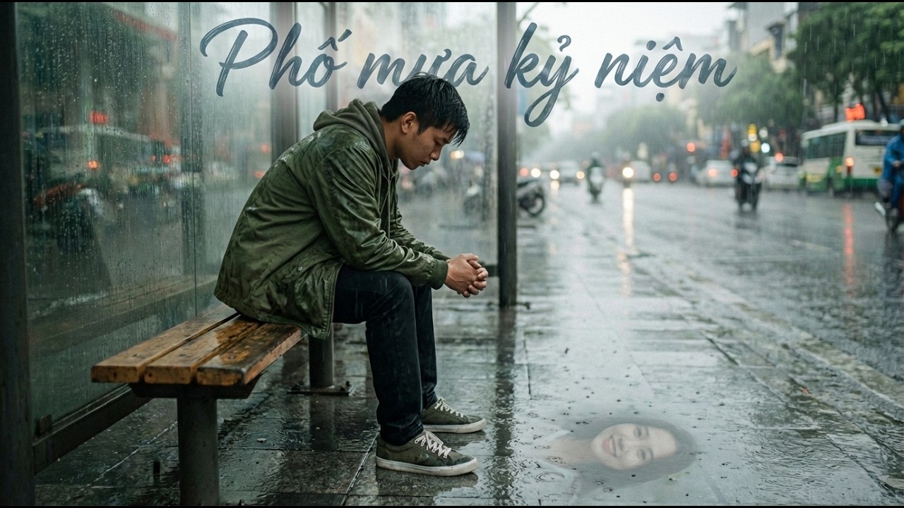 Phố mưa kỷ niệm - Nhạc buồn cho người cô đơn (AI)
