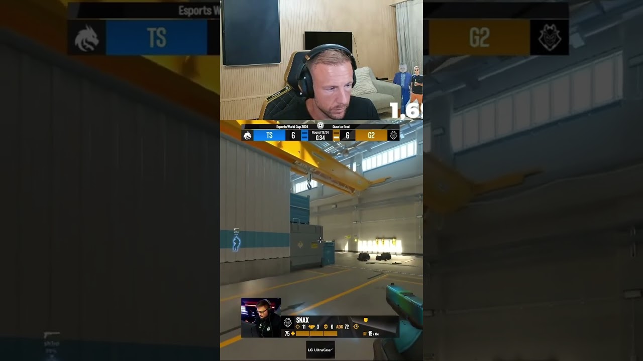 G2 new IGL SNAX clutches this pistol round vs. Spirit 😵 Is this 2015? 