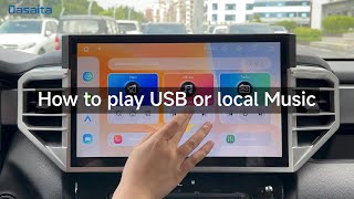 How to play USB or local Music | Dasaita Head Unit | Part 3