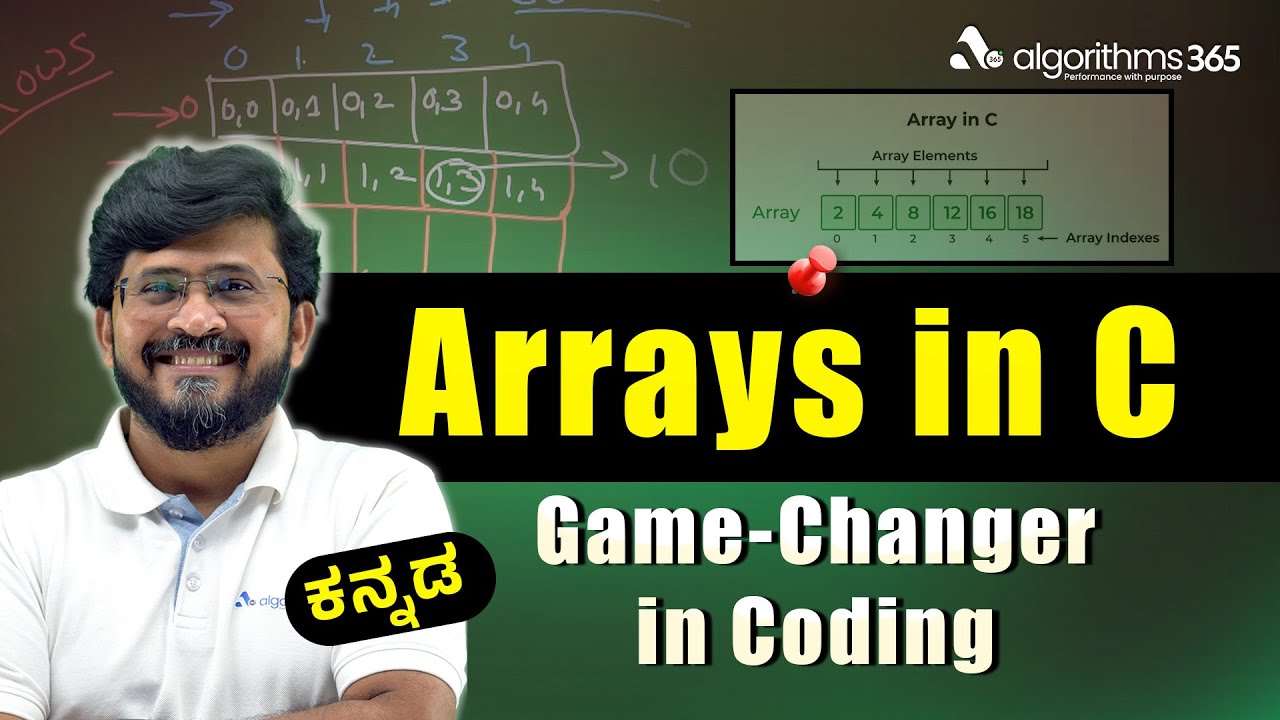 Arrays in C | Data Structure | Game-Changer in Coding - YouTube