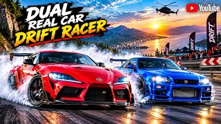 DUAL REAL CAR DRIFT RACER 3D | Epic Europe Drift Battle 🚗💨🔥 screenshot 1