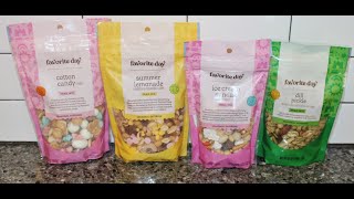 Favorite Day (Target) Trail Mix: Cotton Candy, Summer Lemonade, Ice Cream Sundae & Dill Pickle