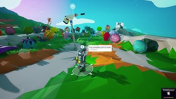 ASTRONEER- Accident with Smelting Furnace created an explosion and  a giant crater