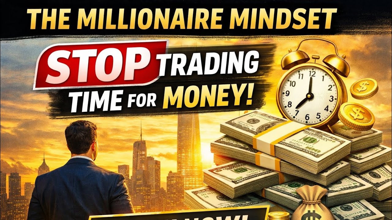 “The Millionaire Mindset: Stop Trading Time for Money 💰