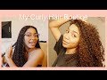 MY CURLY HAIR ROUTINE